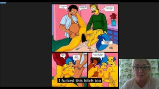 The Simpsons subtitles Симсоны Групповуха Покер Sex party Poker