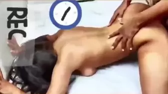 Sri Lankan skank getting sexed in doggy style by bf