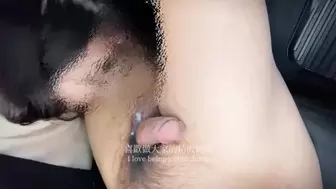 Sex Slave Doing No-Touch Masturbate and Jizz Licking