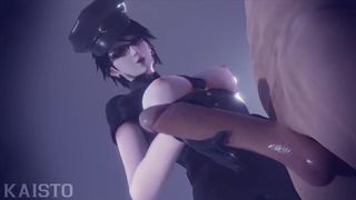 Bayonetta Jacking A Lucky Lover Off