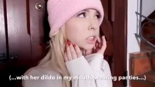 Sissy caption Story Tiny Blonde Dominated