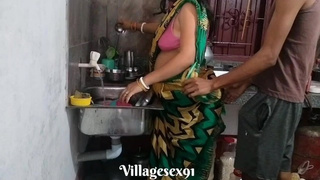 Jiju and Sali Fuck Without Condom In Kitchen Room (Official Movie By villagesex91)