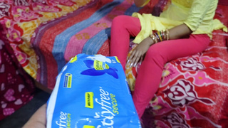 Lustfully Plowed My Stepsisters Tight Snatch In Closeup Missionary. While Using Sanitary Pads.