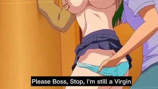 Elle Se Fait Défoncer Par Son Patron Et Sa Grosse Bite De 24cm | Animé Anime Porno | Manga Yaoi HD