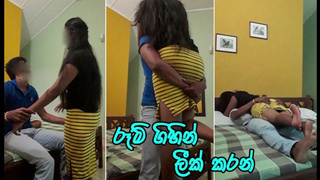 කොල්ලයි කෙල්ලයි පට්ටම ආතල් එකක් ගන්නේ Sri Lankan Teeny Lovers Romantic Fuck and Fingering