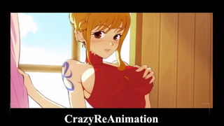 1 Piece XXX Porn Parody - Nami & Luffy Fucking Animation (Hard Sex) (Anime)