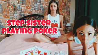 Stepsister Nastystuf Plays Poker and Persuades Her Brother to Cheat His Gf / Episode four