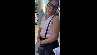 STRANGER I FOUND ON THE STREET AGREES TO FUCK WITHOUT A CONDOM IN EXCHANGE FOR MONEY AND ENDS UP WITH HER BUM OPEN-MOUTH DRIPPING SPERM