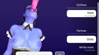 Overwatch Online cam - Part 25 - Widowmaker Choke On Dildo By HentaiSexScenes