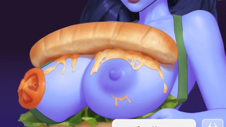 Overwatch Camera - Part 31 - Widowmaker Make Sandwich By HentaiSexScenes
