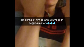 Real Cheating Gf Gets Cream pie Revenge On Snapchat -Richelle Rose