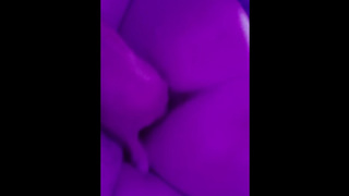 Sloppy vagina riding Daddy's dong