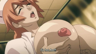 Busty Nurse with Hairy Twat Enjoys Creampies