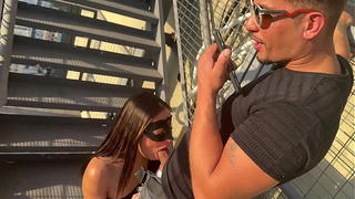 FIANCE MAKES EX-WIFE A CUCK AT WORK WITH FRESH SKANK
