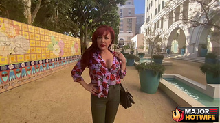 Gorgeous Ginger MILF Sweet Vanessa Gets Anal Hammered By Rome Major!