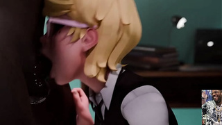 Bald Vagina Judy Gets Anal Hammered And Fingered Until She Squirts, Nerdy Lady Deepthroating BBC