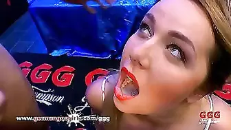 Nikky Dream in blowbang party and bukkake cumshots Germangoogirls