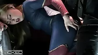 WickedParodies - Supergirl Seduces Braniac Into Anal Sex