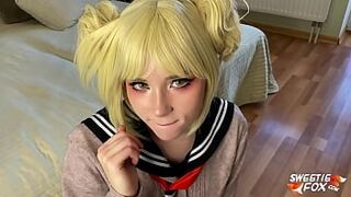Passionate Deepthroat and Hard Core Fucking with Toga Himiko from League of Villains