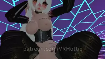 Slamming your Face with Thicc Thighs Dick Riding White Hair Chunky Butt Heels POINT OF VIEW Lap Dance