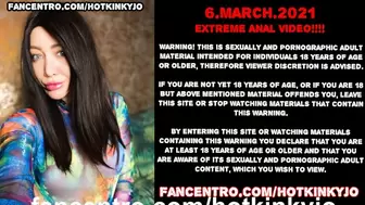 Extreme Long Octopus Dildo Full in Hotkinkyjo Anal Hole & Prolapse